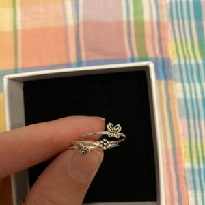 3 Sterling Silver Stackable Rings Size 5.5